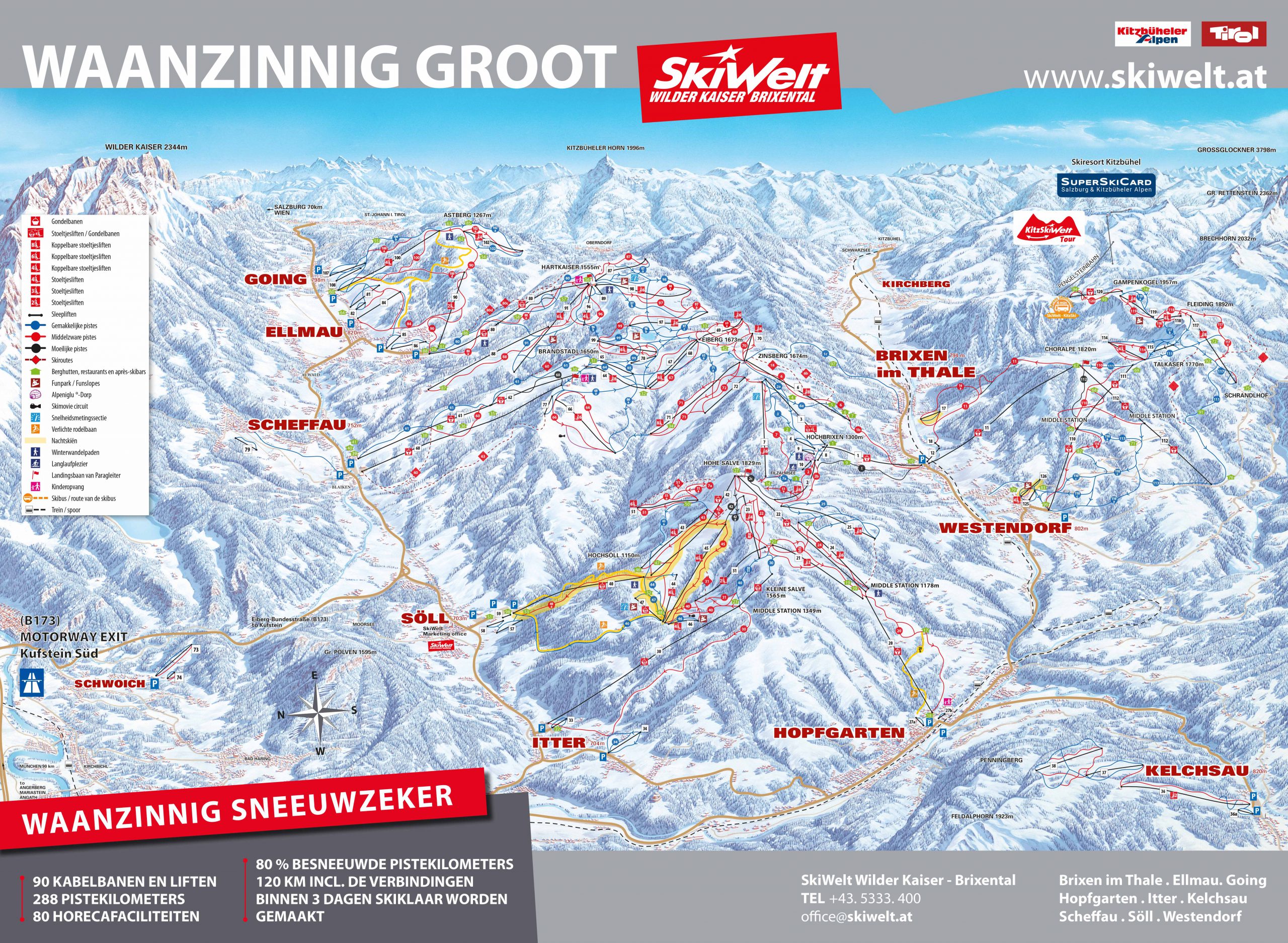  Wilder-Kaiser Skipanorama